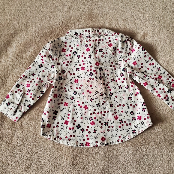 Gymboree Plum Pony floral button-down - Picture 3 of 3